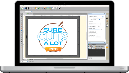 برنامج Craft Edge Sure Cuts A Lot Pro لتصميم الأعمال اليديوية والفنية