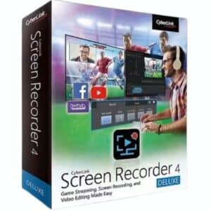 برنامج CyberLink Screen Recorder Deluxe  لتصوير الشاشة