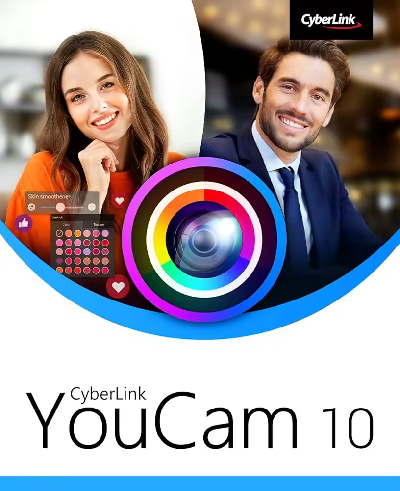 برنامج CyberLink YouCam  لإضافة تأثيرات على الويب كام