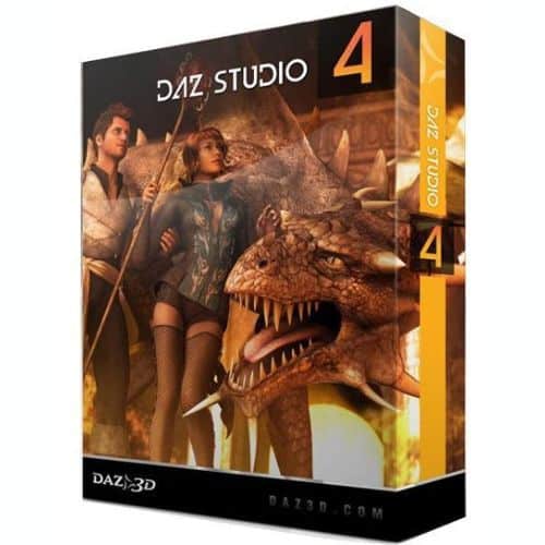 برنامج DAZ Studio Professional  للتصميم ثلاثي الابعاد
