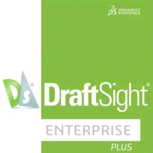 برنامج Dassault Systemes DraftSight Enterprise Plus  للتصميم الهندسي