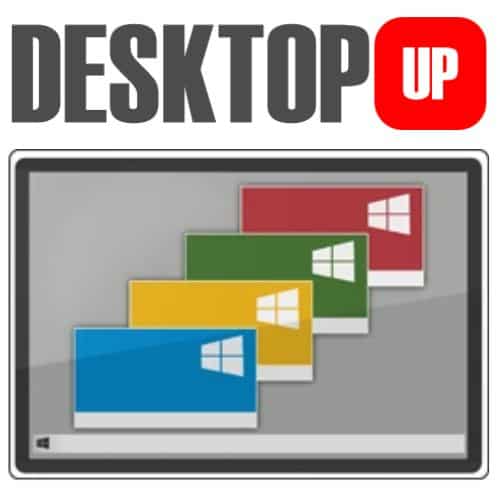 برنامج DesktopUp  لتنظيم وترتيب سطح المكتب