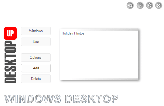 برنامج DesktopUp  لتنظيم وترتيب سطح المكتب