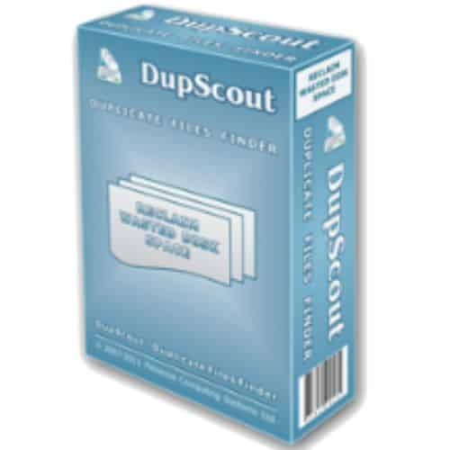 برنامج Dup Scout  لحذف الملفات المكررة