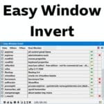 برنامج Easy Window Invert  لضبط وتحسين ألوان نوافذ الويندوز على الشاشة