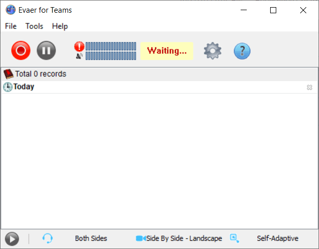 برنامج Evaer for Teams  لتسجيل الإجتماعات على Teams