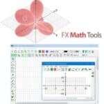 برنامج FX Math Tools MultiDocs لإنشاء الرسوم البيانية