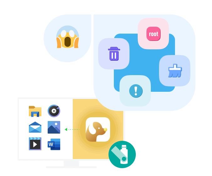 برنامج FoneLab Data Retriever  لاستعادة الملفات المحذوفة