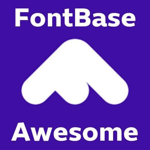 برنامج FontBase Awesome  لإدارة الخطوط