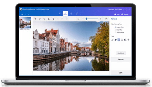 برنامج Gilisoft MarkEase  لإزالة الأشياء الغير مرغوبة من الصور