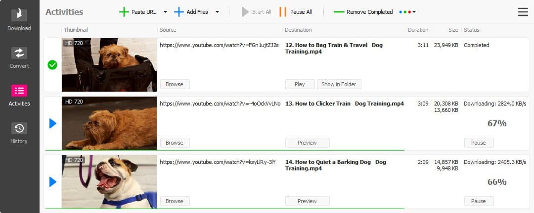 برنامج Internet Video Downloader  لتحميل الفيديوهات من الإنترنت