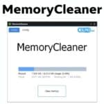 برنامج MemoryCleaner لتنظيف الرام وتحسين أدائها