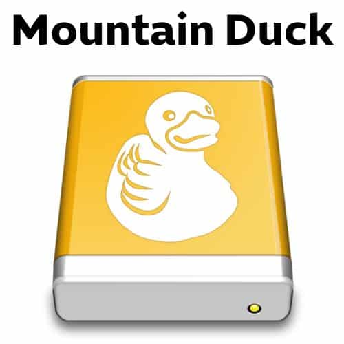 برنامج Mountain Duck  لمزامنة الملفات والتخزين السحابي