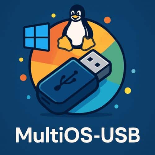 برنامج MultiOS-USB  لنسخ أنظمة تشغيل متعددة على فلاشة واحدة