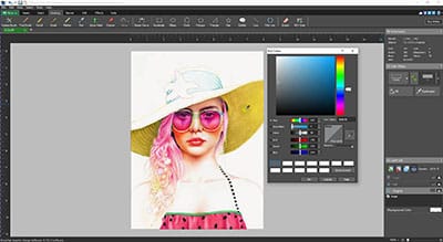 برنامج NCH DrawPad Pro  للتصميم والرسم الرقمي