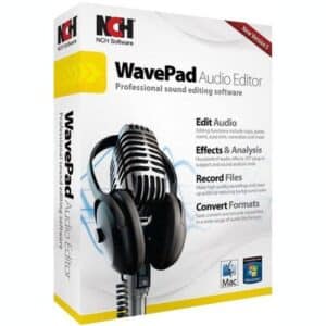 برنامج NCH WavePad لتحرير وتسجيل الصوت