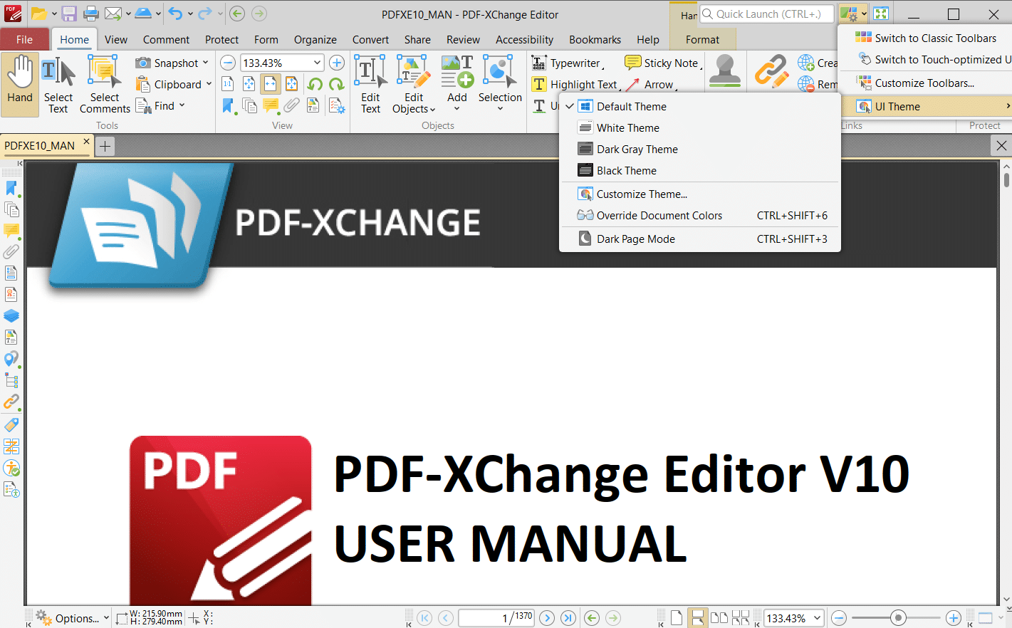برنامج PDF-XChange Editor Plus  لتحرير وتعديل ملفات PDF