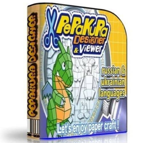 برنامج Pepakura Designer  لتحويل الصور إلى نماذج ثلاثية الأبعاد