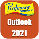 برنامج Professor Teaches Outlook 2021 لتعليم برنامج أوت لوك