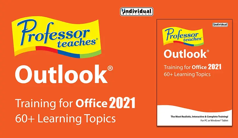 برنامج Professor Teaches Outlook 2021  لتعليم برنامج أوت لوك