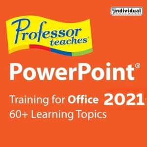 برنامج Professor Teaches PowerPoint 2021 لتعليم برنامج بور بوينت