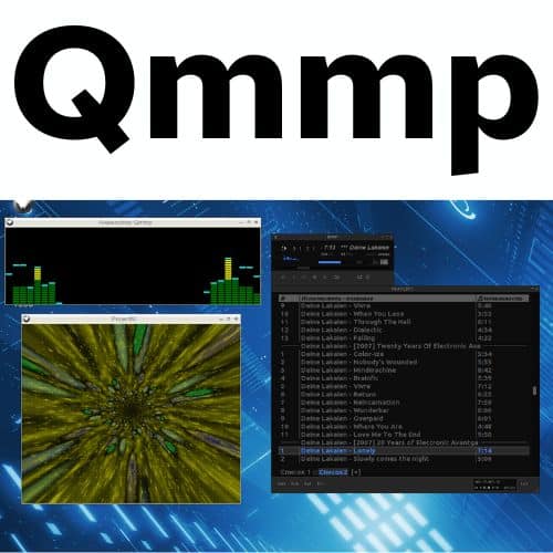 برنامج Qmmp  لتشغيل الملفات الصوتية