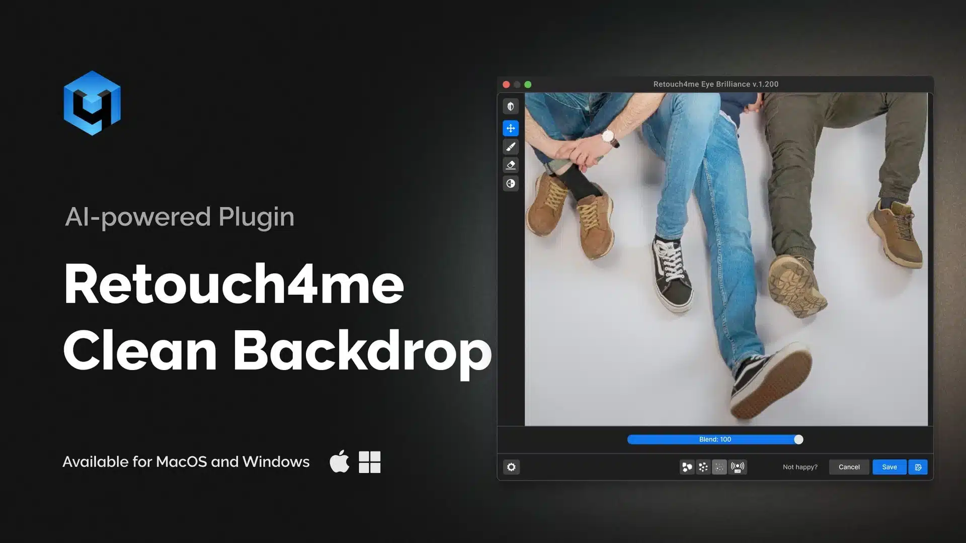 برنامج Retouch4me Clean Backdrop  لتحسين جودة الصور