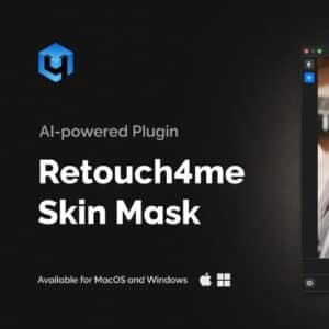 برنامج Retouch4me Skin Mask لإزالة عيوب البشرة من الصور