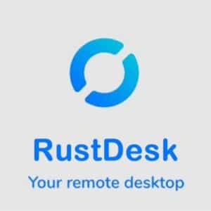 برنامج RustDesk للاتصال بالكمبيوتر عن بعد