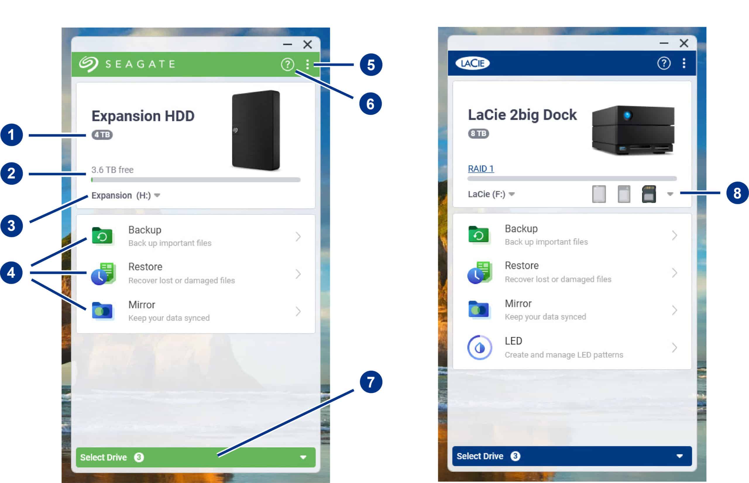 برنامج Seagate Toolkit  للنسخ الإحتياطي ومزامنة الملفات