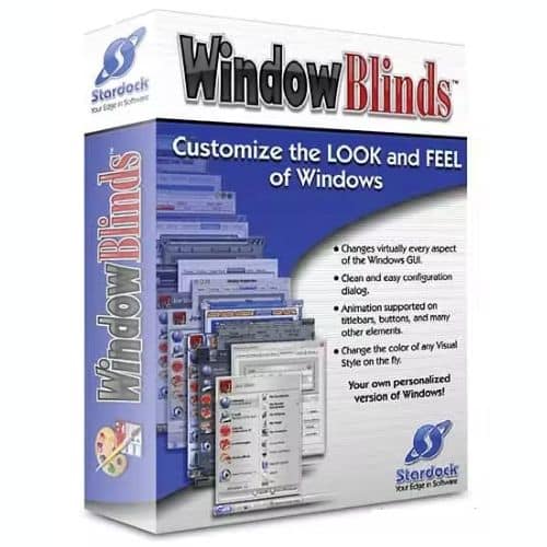 برنامج Stardock WindowBlinds لتغيير شكل الويندوز