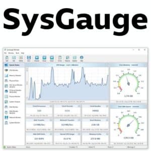 برنامج SysGauge لفحص وصيانة ومراقبة الويندوز