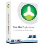 برنامج TreeSize Professional لإدارة المساحات على القرص الصلب