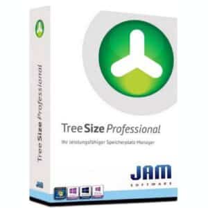 برنامج TreeSize Professional لإدارة المساحات على القرص الصلب
