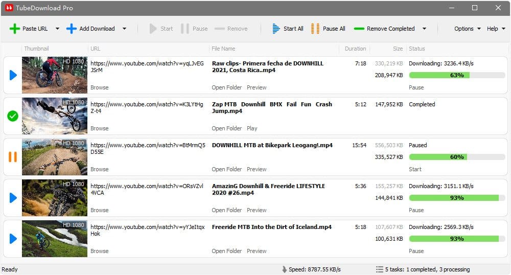 برنامج TubeDownload Pro لتحميل الفيديوهات من الإنترنت