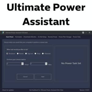 برنامج Ultimate Power Assistant لإدارة وتنظيم المهام
