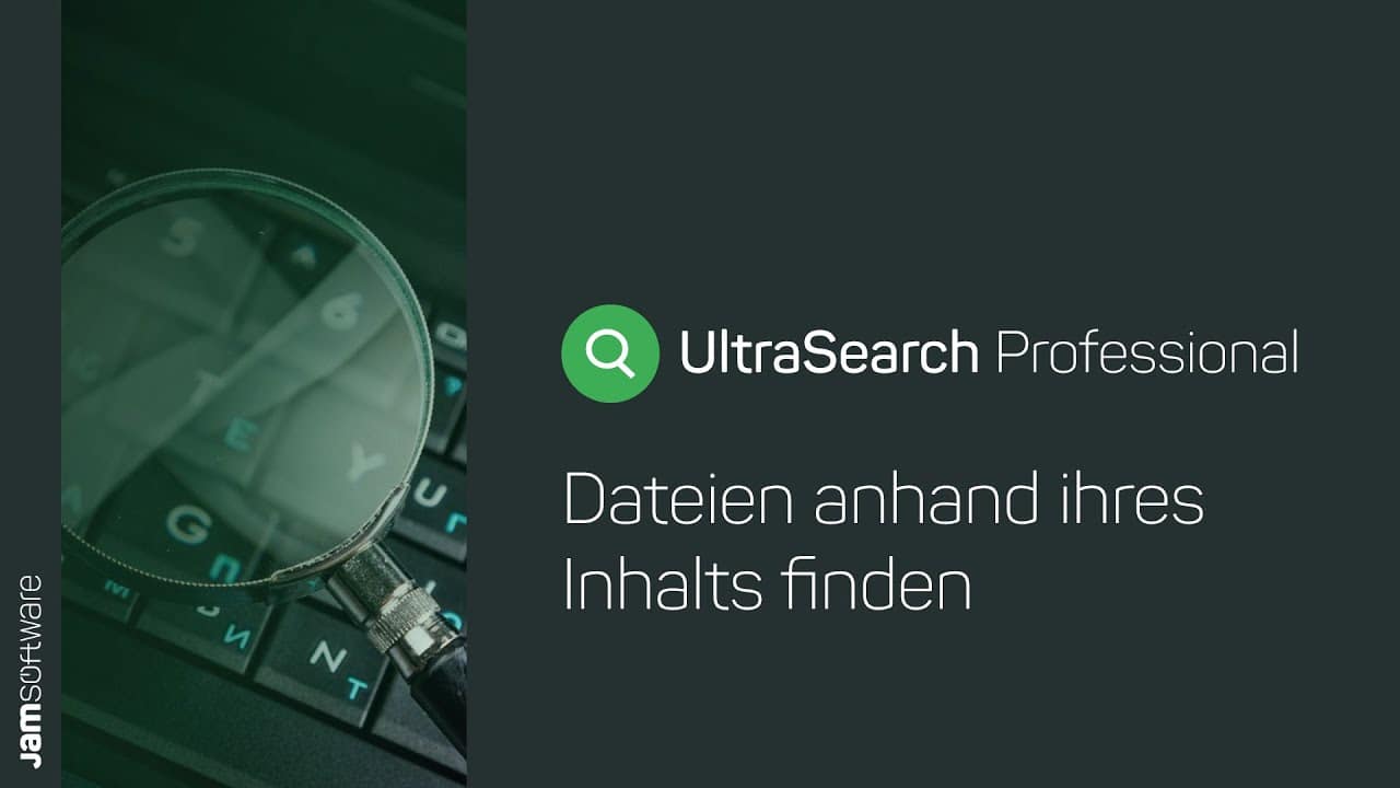 برنامج UltraSearch Pro  للبحث عن الملفات