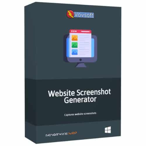 برنامج VovSoft Website Screenshot Generator  لالتقاط الصور لمواقع الويب