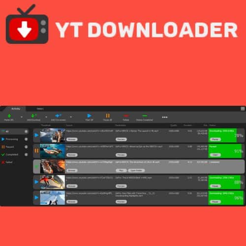 برنامج YT Downloader للتحميل من اليوتيوب