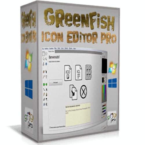 برنامج greenfish icon editor pro  لإنشاء وتعديل الايقونات