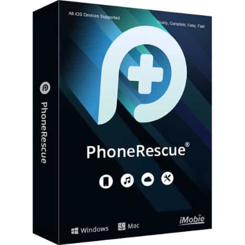 برنامج imobie PhoneRescue for iOS  لاستعادة الملفات والبيانات المفقودة لأجهزة iOS