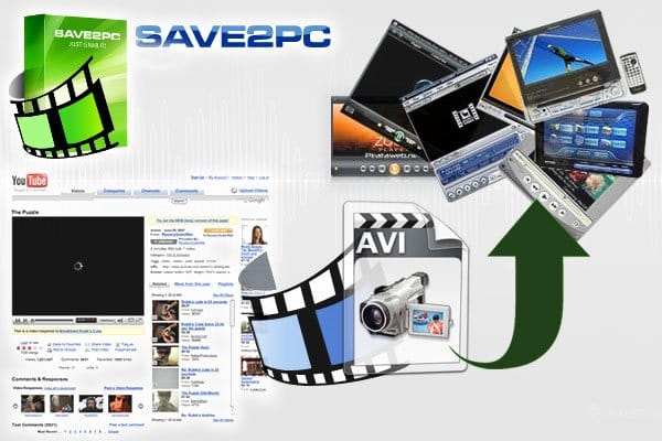 برنامج save2pc Ultimate  لتحميل الفيديوهات من الإنترنت