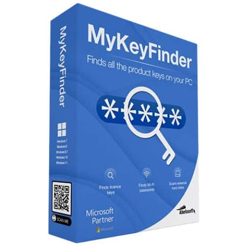 برنامج Abelssoft MyKeyFinder 2026 للوصول إلى مفاتيح البرامج