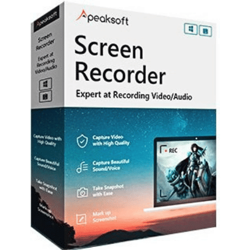 برنامج Apeaksoft Screen Recorder لتصوير الشاشة