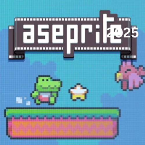 برنامج Aseprite  لإنشاء الرسوم والصور بتقنية البكسل