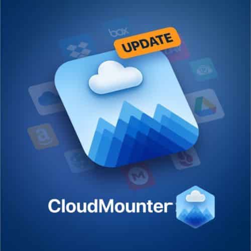 برنامج CloudMounter  لإدارة مساحات التخزين السحابي