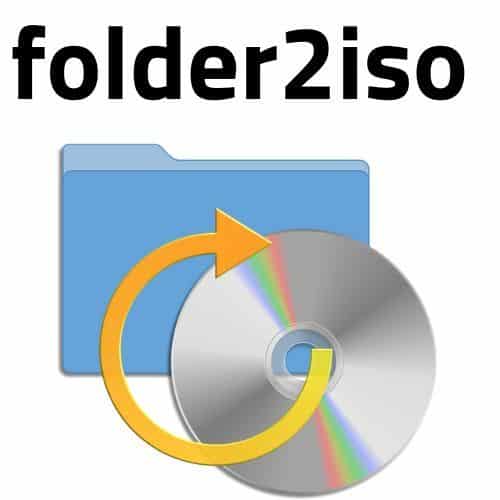 برنامج Folder2ISO  لتحويل أى مجلد إلى ISO