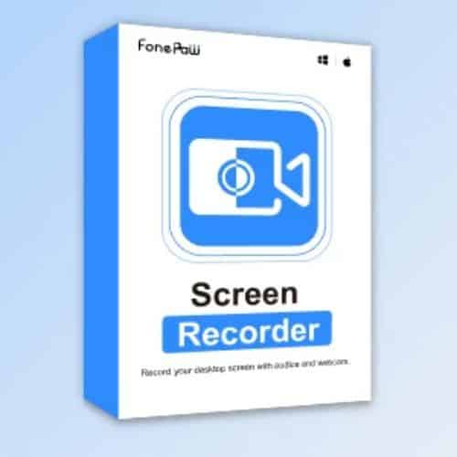 برنامج FonePaw Screen Recorder  لتصوير الشاشة