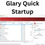 برنامج Glary Quick Startup  لتسريع بدأ تشغيل الويندوز