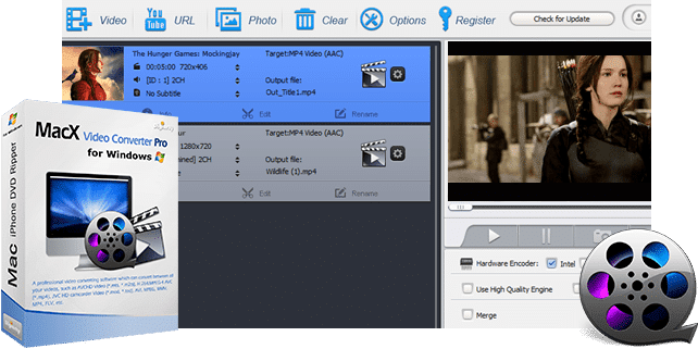 برنامج MacX HD Video Converter Pro  لتحويل الفيديو